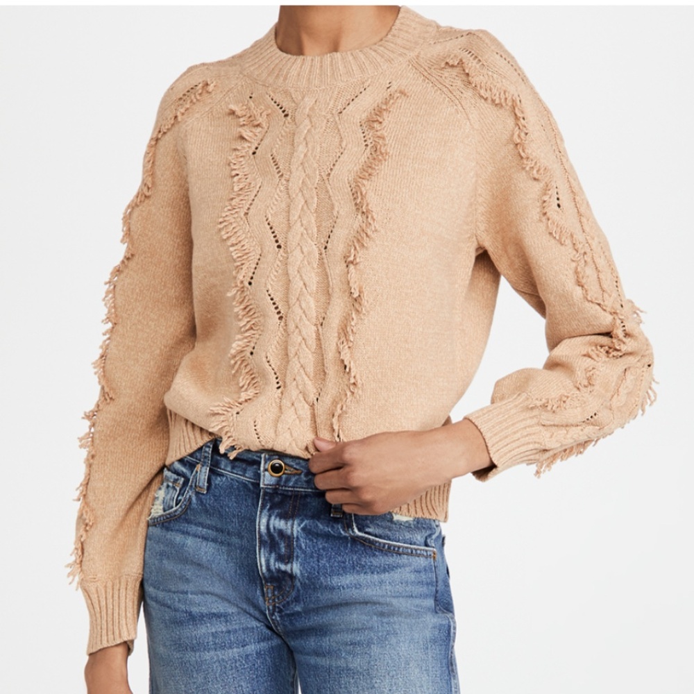 Rails Francis Sweater, in Heather Camel, Size Small